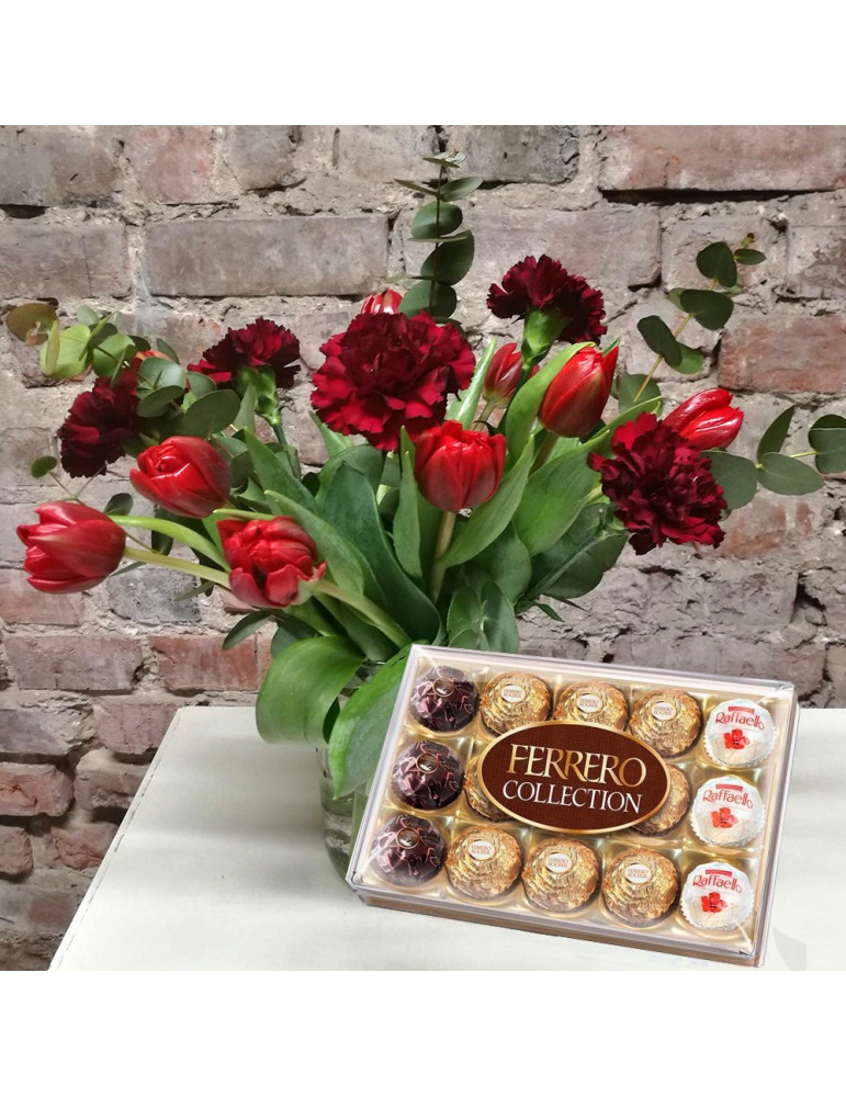Red Bouquet & Ferrero Collection