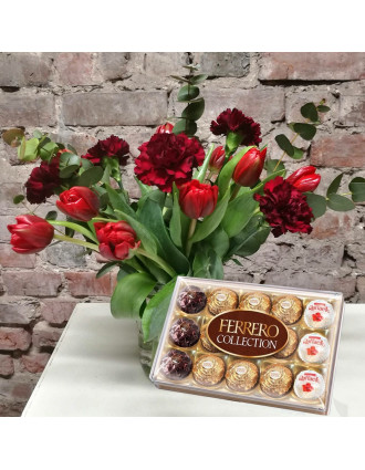 Red Bouquet & Ferrero Collection