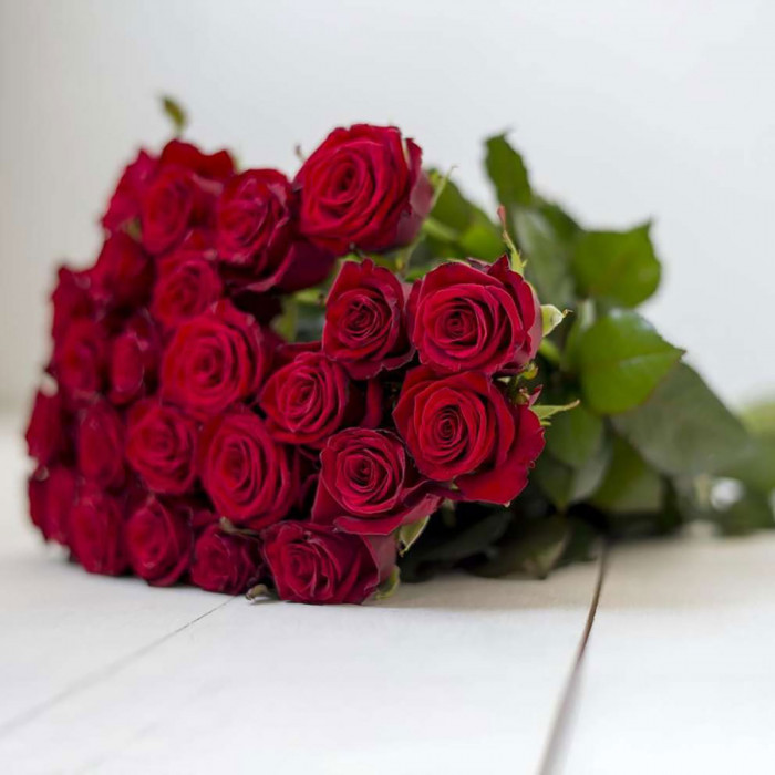 Красные розы  (40cm)