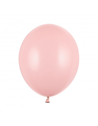 Pasteļtoņu balons (30cm) bāli Rozā ar hēliju