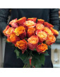 Oranžas rozes  (40cm)