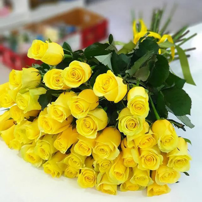 Dzeltenas rozes  (40cm)