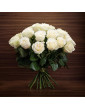 Белые розы 60cm