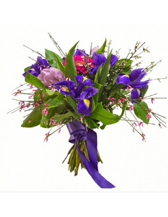 Iris and Tulip Bouquet SHARADE