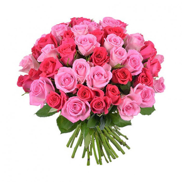 Букет разноцветных роз "TOKIO"