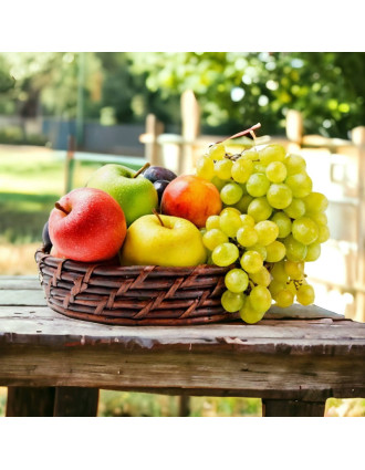 Augļu grozs (3kg) Vīnogas & Āboli