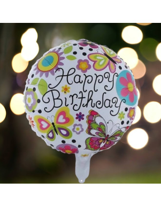 Foil balloon "Happy Birthday" 15