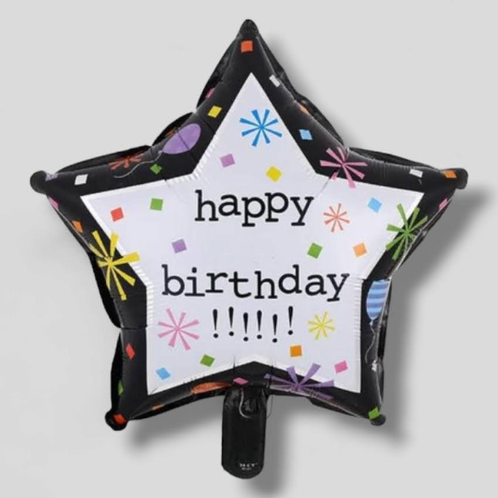 Folija balons "Happy Birthday" 16