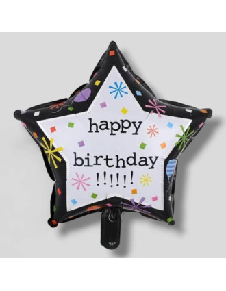 Folija balons "Happy Birthday" 16