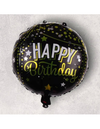 Фольгированный шарик "Happy Birthday" 17