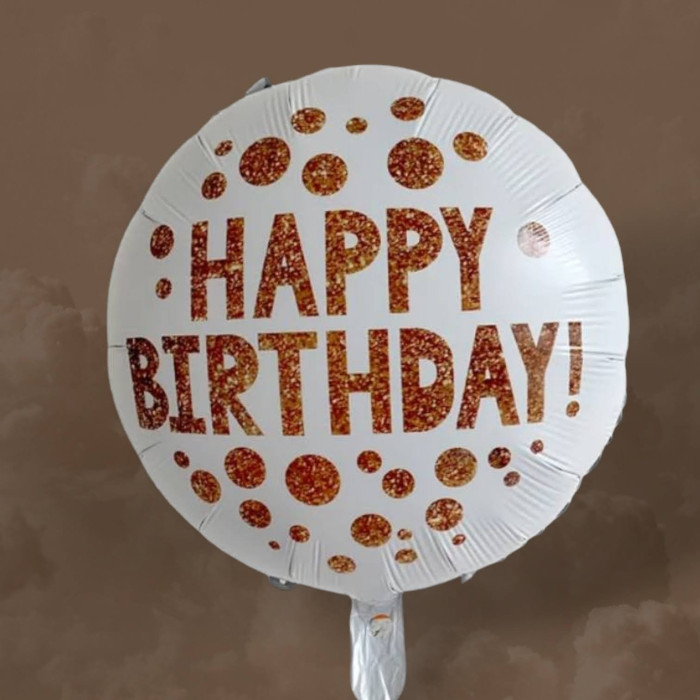 Folija balons "Happy Birthday" 18