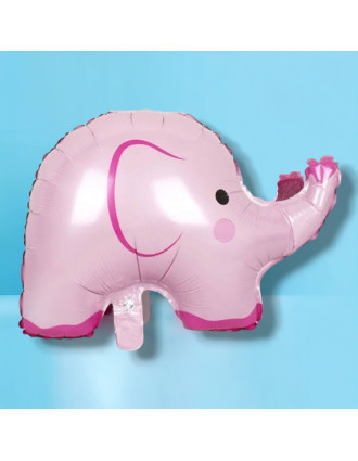 Foil Balloon PINK Elephant