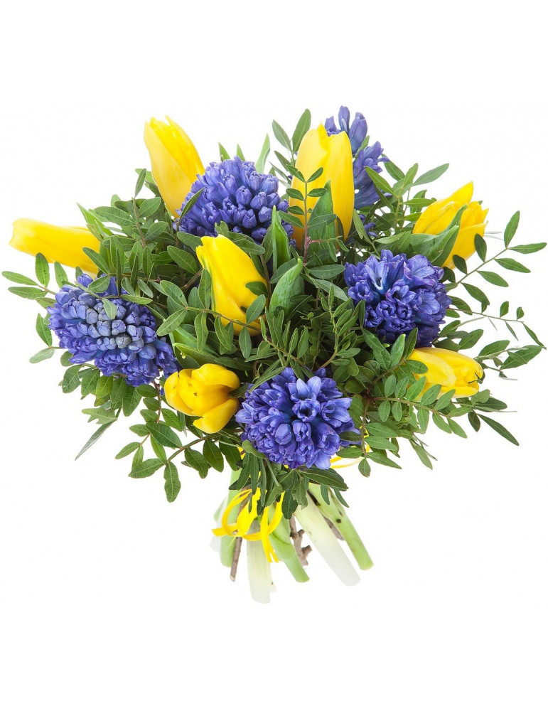 Tulip & Hyacinth Bouquet